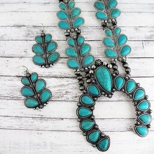 Squash blossom necklace